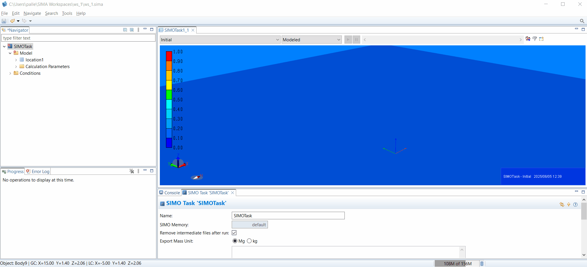 Import animation